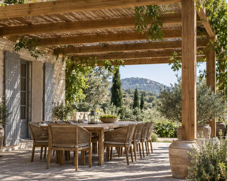 Réalisation de terrasse bois Écorive Extérieurs